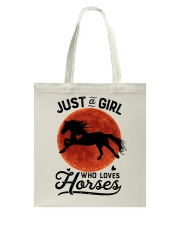 Just A Girl Loves Horses Tote Bag tile