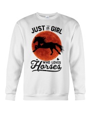 Just A Girl Loves Horses Crewneck Sweatshirt tile