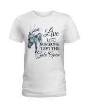 Live Like Someone Ladies T-Shirt tile