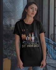 Easily Distracted By Horses Classic T-Shirt apparel-classic-tshirt-lifestyle-08