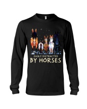 Easily Distracted By Horses Long Sleeve Tee tile