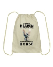 Heaven Is A Beautiful Place Drawstring Bag tile