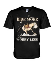 Ride More V-Neck T-Shirt tile