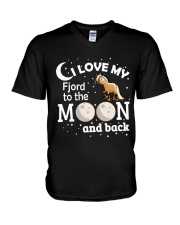 I Love My Fjord V-Neck T-Shirt thumbnail