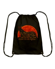 You Are At Peace Drawstring Bag thumbnail
