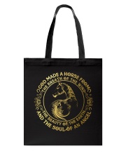 God Made A Horse Tote Bag thumbnail