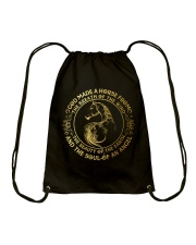 God Made A Horse Drawstring Bag thumbnail