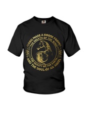 God Made A Horse Youth T-Shirt thumbnail