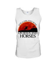 Just A Girl Unisex Tank tile