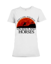 Just A Girl Premium Fit Ladies Tee tile