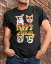 Kiss Corgi Classic T-Shirt apparel-classic-tshirt-lifestyle-26