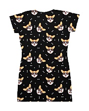Corgi Face With Sunglasses All-over Dress back