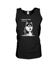 Husky Funny Yoga Art Unisex Tank thumbnail
