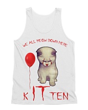 Kitten All-over Unisex Tank thumbnail
