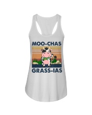Farm Moo-Chas Grass-Ias Ladies Flowy Tank tile