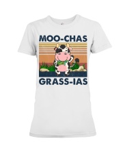 Farm Moo-Chas Grass-Ias Premium Fit Ladies Tee tile