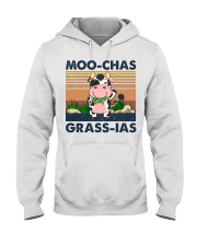 Farm Moo-Chas Grass-Ias Hooded Sweatshirt front
