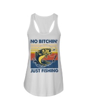 Fishing Just Fishing Ladies Flowy Tank tile