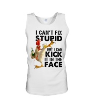 Farm I Can't Fix Stupid Unisex Tank tile