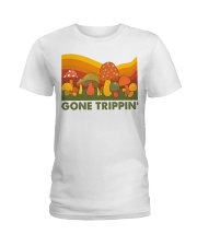Mushroom Gone Trippin' Ladies T-Shirt tile
