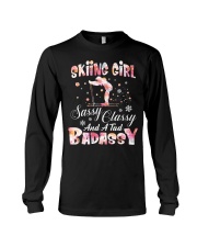 Skiing Girl Long Sleeve Tee tile
