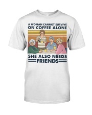 She Also Needs Friends Premium Fit Mens Tee tile