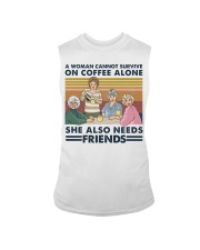 She Also Needs Friends Sleeveless Tee tile