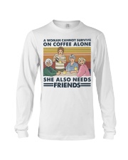 She Also Needs Friends Long Sleeve Tee tile
