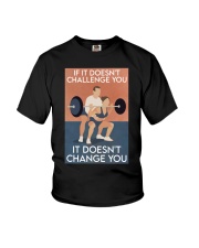 Fitness If It Doesn't Challenge You Youth T-Shirt tile