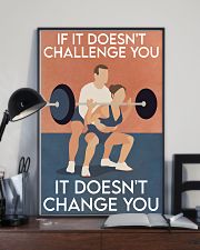 Fitness If It Doesn't Challenge You 16x24 Poster lifestyle-poster-2