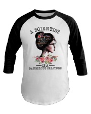 Science A Scientist Baseball Tee tile