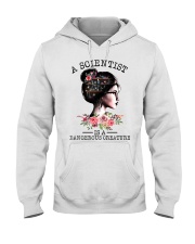 Science A Scientist Hooded Sweatshirt front