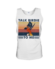 Golf Talk Birdie To Me Unisex Tank tile