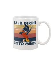 Golf Talk Birdie To Me Mug tile
