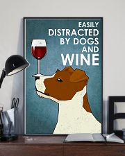 Dogs Jack Russell And Wine 16x24 Poster lifestyle-poster-2