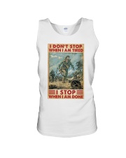 Veteran I Don't Stop Unisex Tank tile