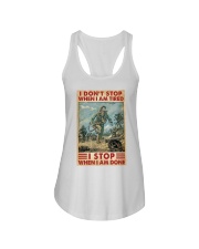 Veteran I Don't Stop Ladies Flowy Tank tile