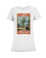 Veteran I Don't Stop Premium Fit Ladies Tee tile
