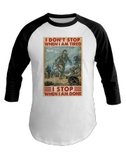 Veteran I Don't Stop Baseball Tee tile