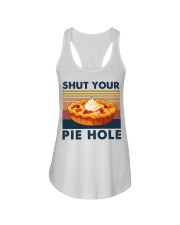 Baking Shut Your Pie Hole Ladies Flowy Tank tile