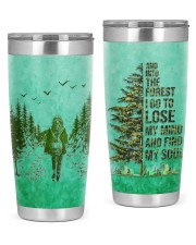 Camping Find My Soul 20oz Tumbler front