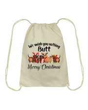 Dog Merry Christmas Drawstring Bag tile