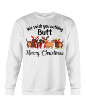 Dog Merry Christmas Crewneck Sweatshirt tile