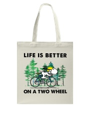 Cycling Life Is Better On A Two Wheel Tote Bag tile