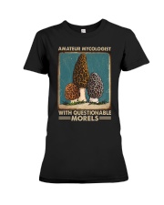 Mushroom Amateur Mycologist Premium Fit Ladies Tee tile