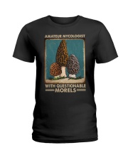 Mushroom Amateur Mycologist Ladies T-Shirt tile