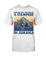 Running A Stampede In Jumanji Premium Fit Mens Tee tile