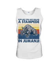 Running A Stampede In Jumanji Unisex Tank tile