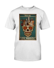Dog Dia De Los Perros Classic T-Shirt tile