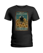 Hippie She Had The Soul Of A Gypsy Ladies T-Shirt tile